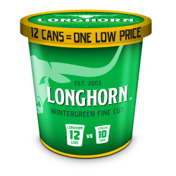 LH Fine Cut Tub Wintergreen